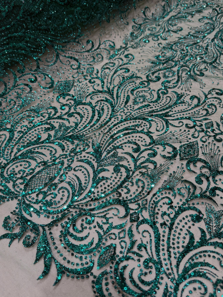 Tul Glitter De Diseño Con Lentejuela "Katia"