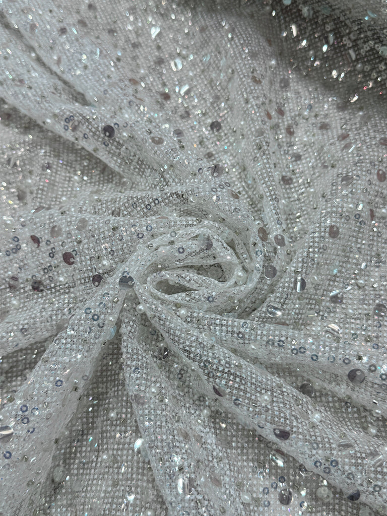 Tul Con Lentejuelas, Perlas y Glitter "Scarlett"