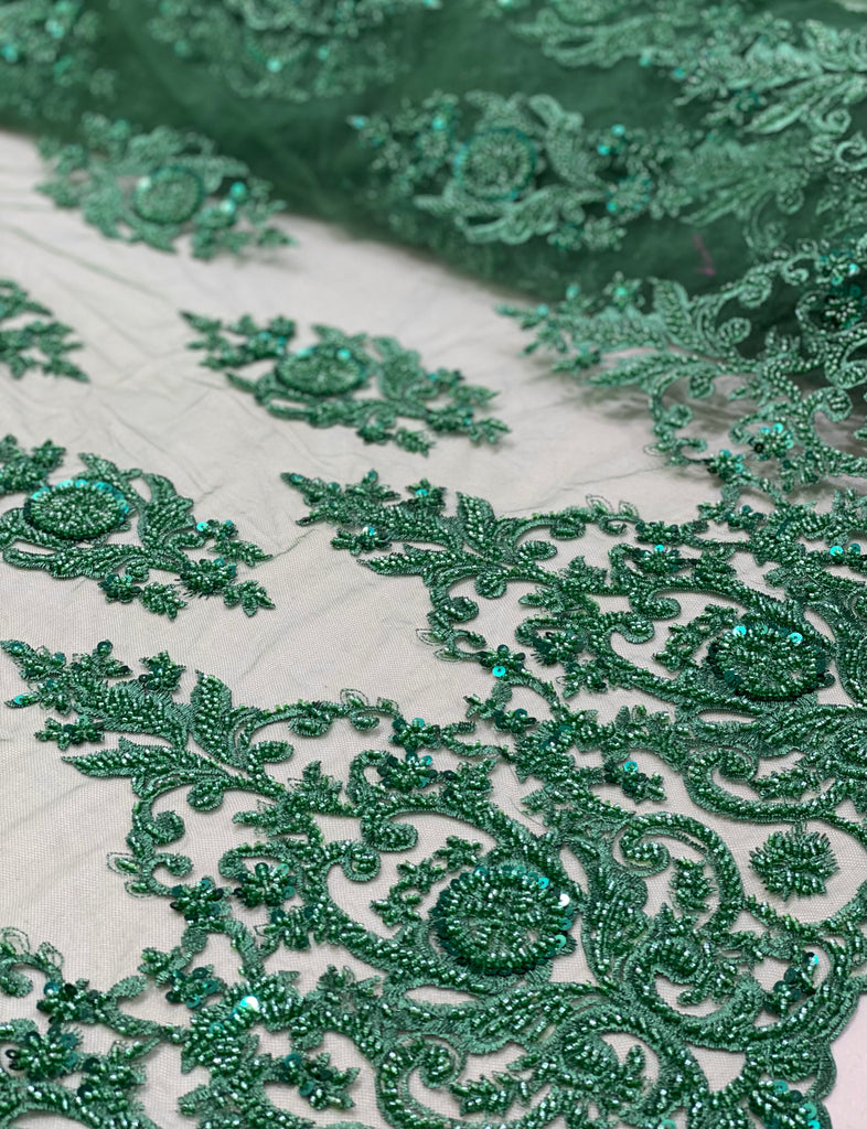 Tul Bordado Pedreria "Dakota