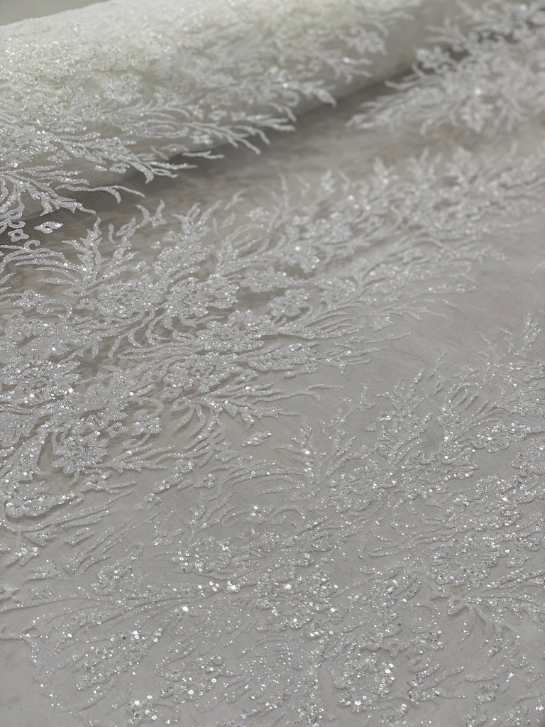 Tul Glitter De Diseño Con Lentejuela "Alaia"