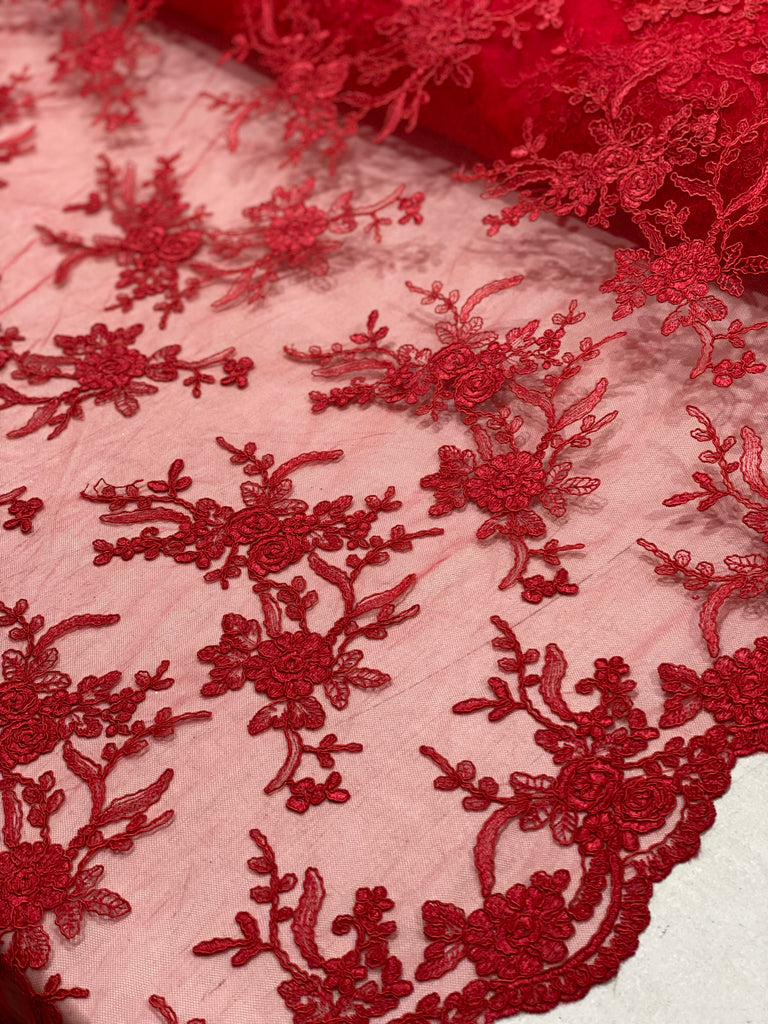 Tul Bordado Sin Pedreria "Noah"