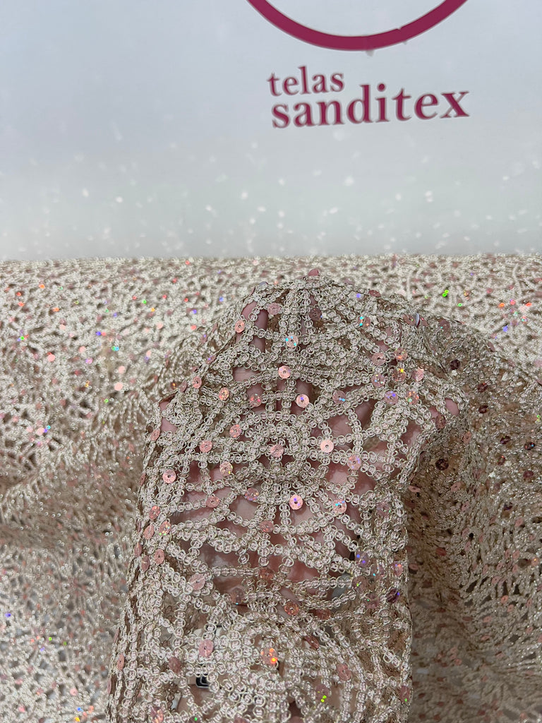 Guipiure Con Lentejuela ¨Adriana¨