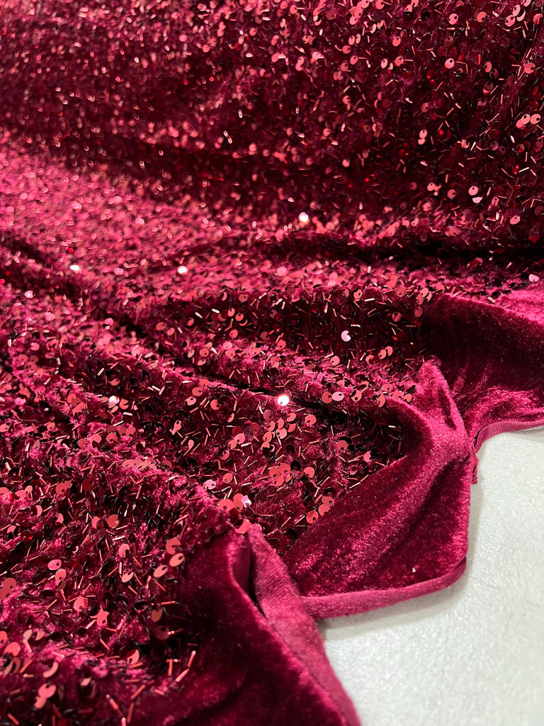 Velour con Lentejuela y Canutillo "Minerva"