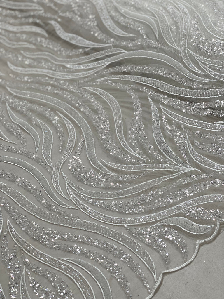 Tul Bordado Con Pedreria "Ibbie"