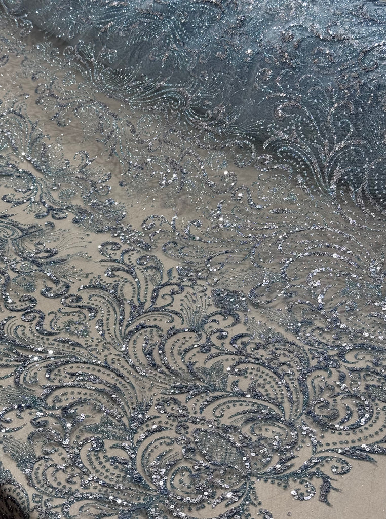 Tul Glitter De Diseño Con Lentejuela "Katia"