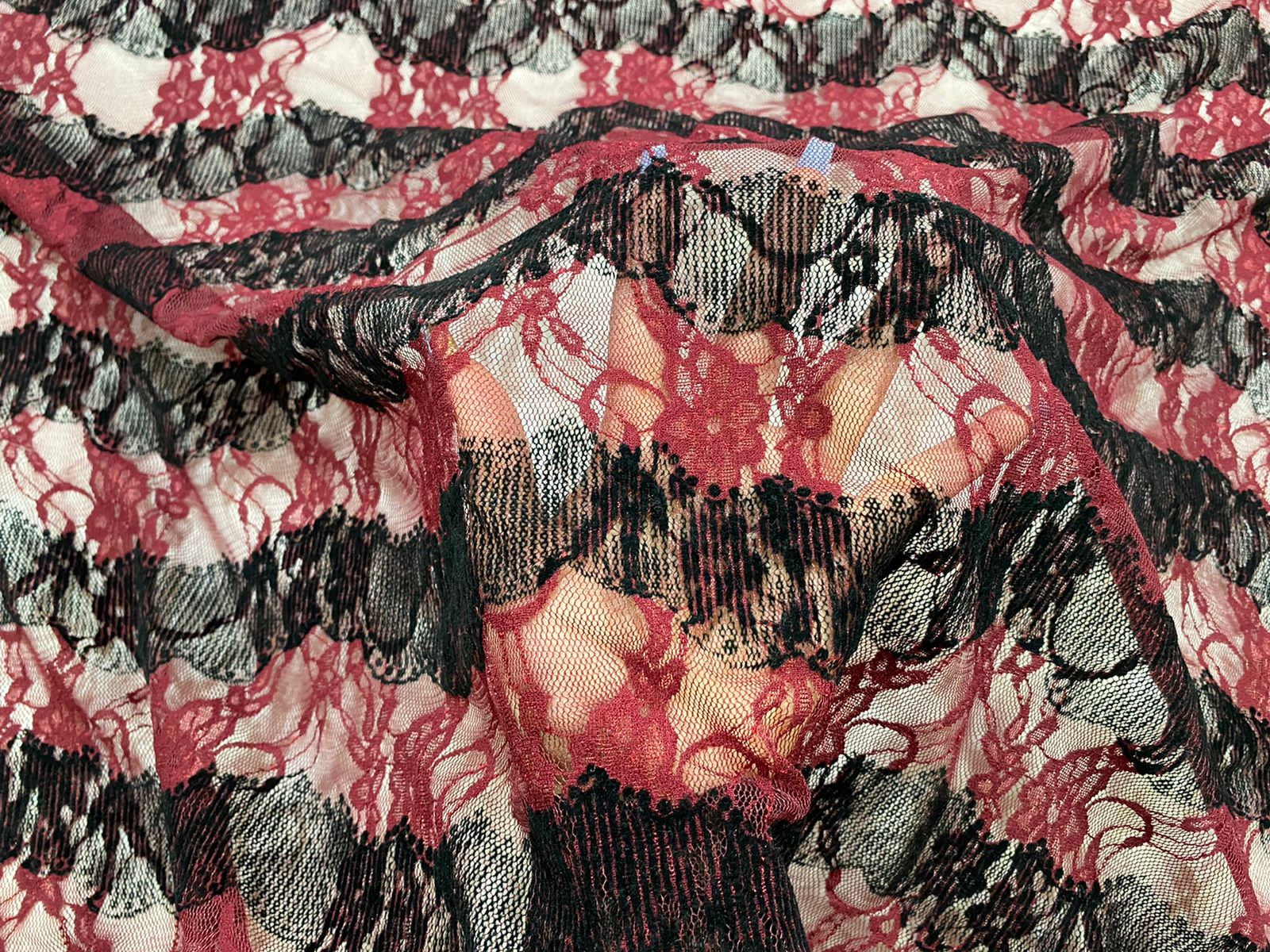 blusas de encaje strech