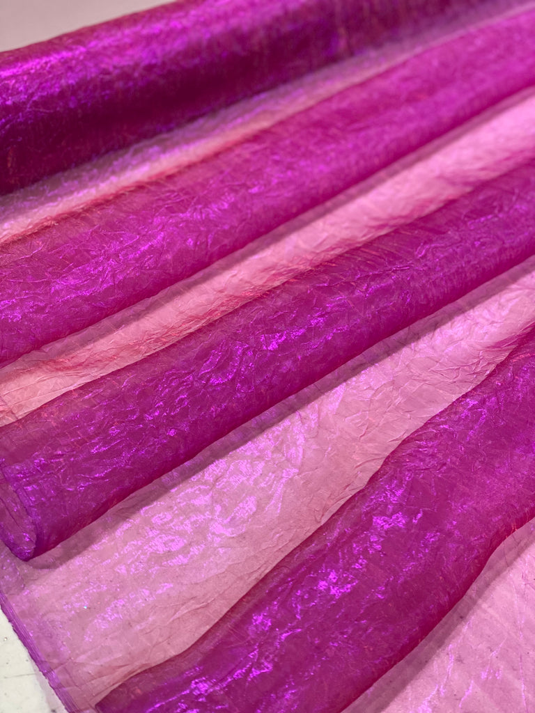 Organza Corrugada Tornasol